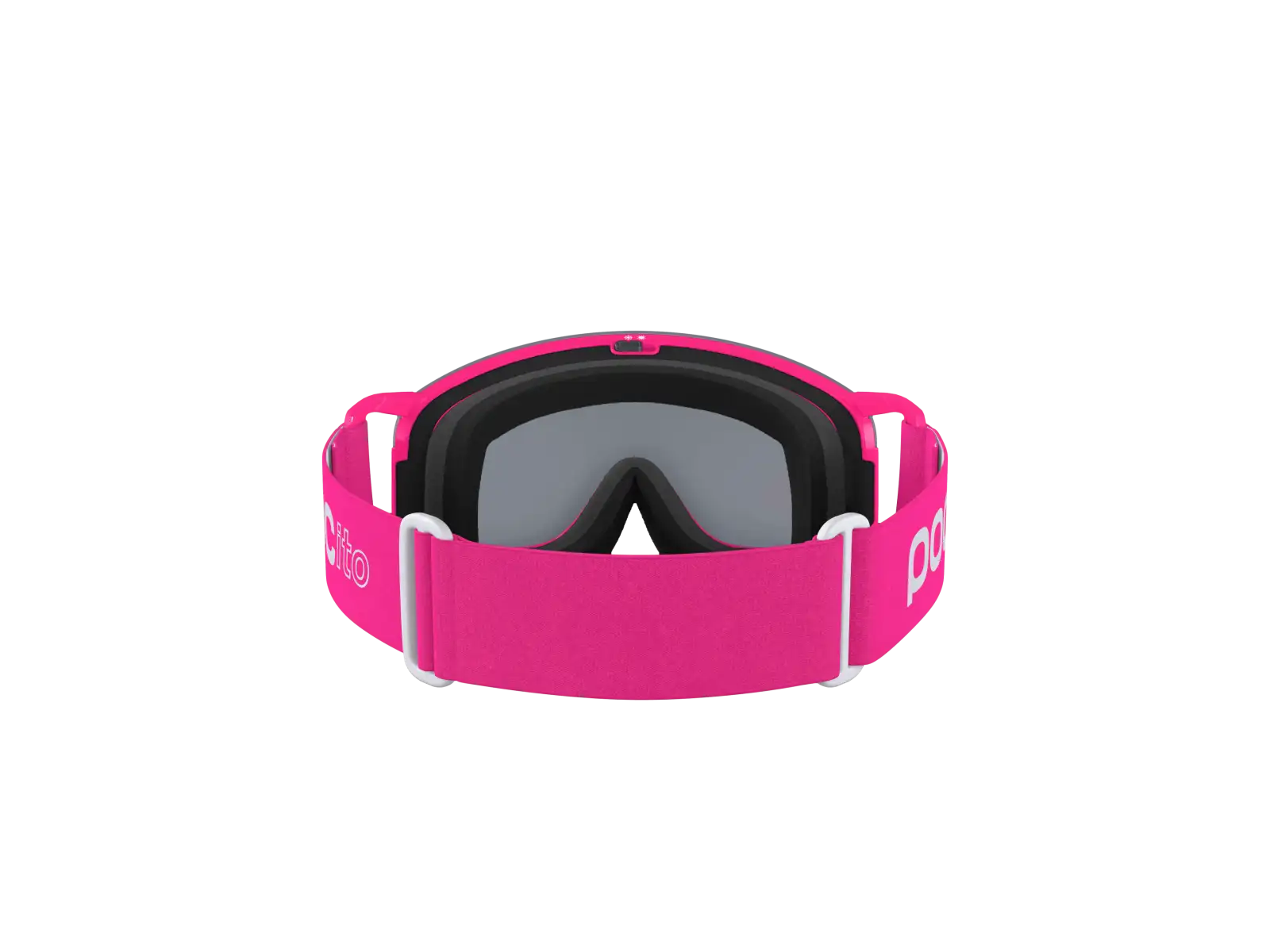 POC POCito Nexal Kinder-Skibrille Fluorescent Pink/Partly Sunny Silver