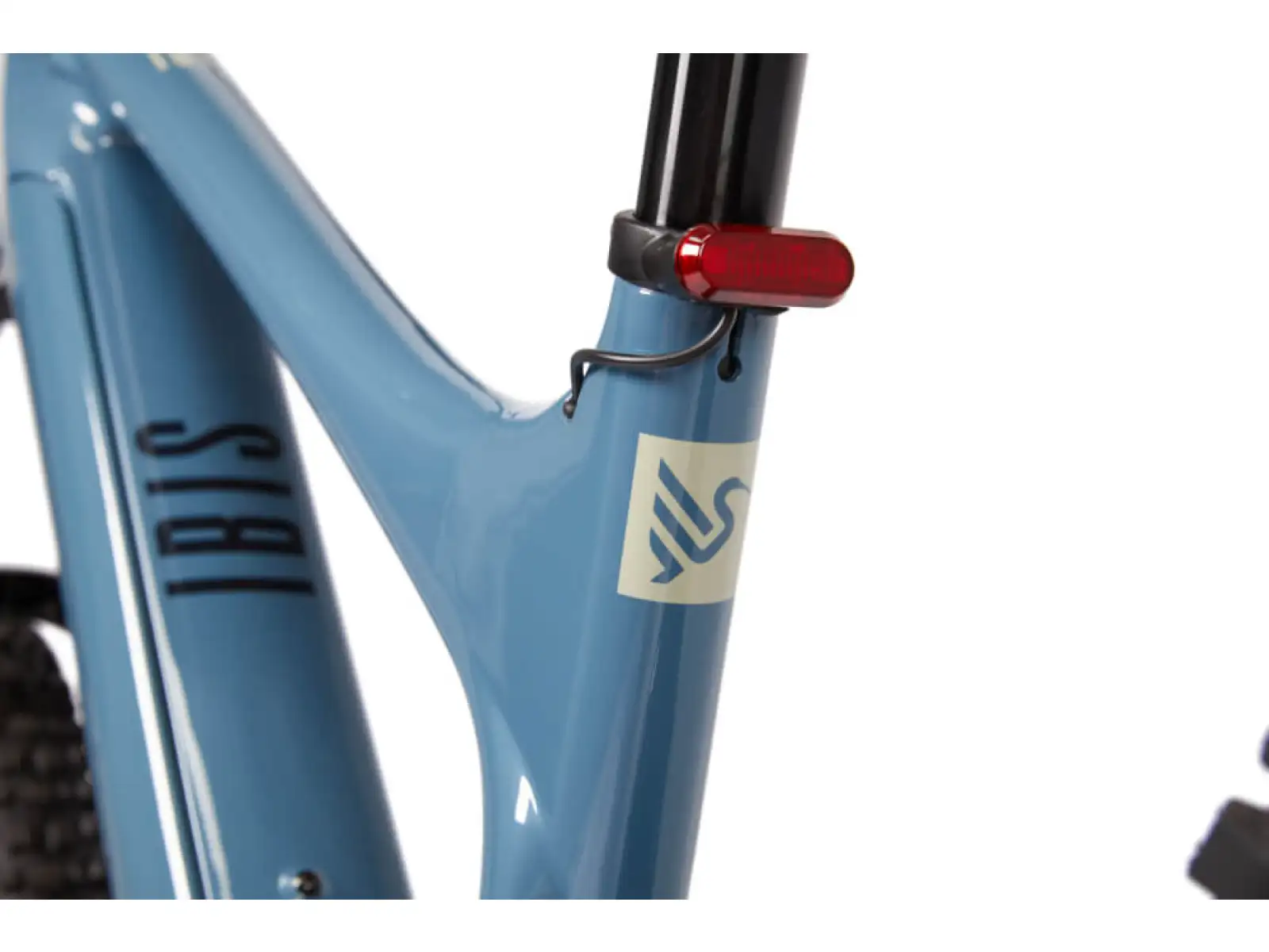 Ibis OSO Storm Blue vollgefedertes E-Bike.