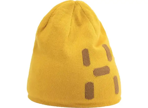 Haglöfs Wendbares Logo Mütze Herbstblätter/Zimtbraun