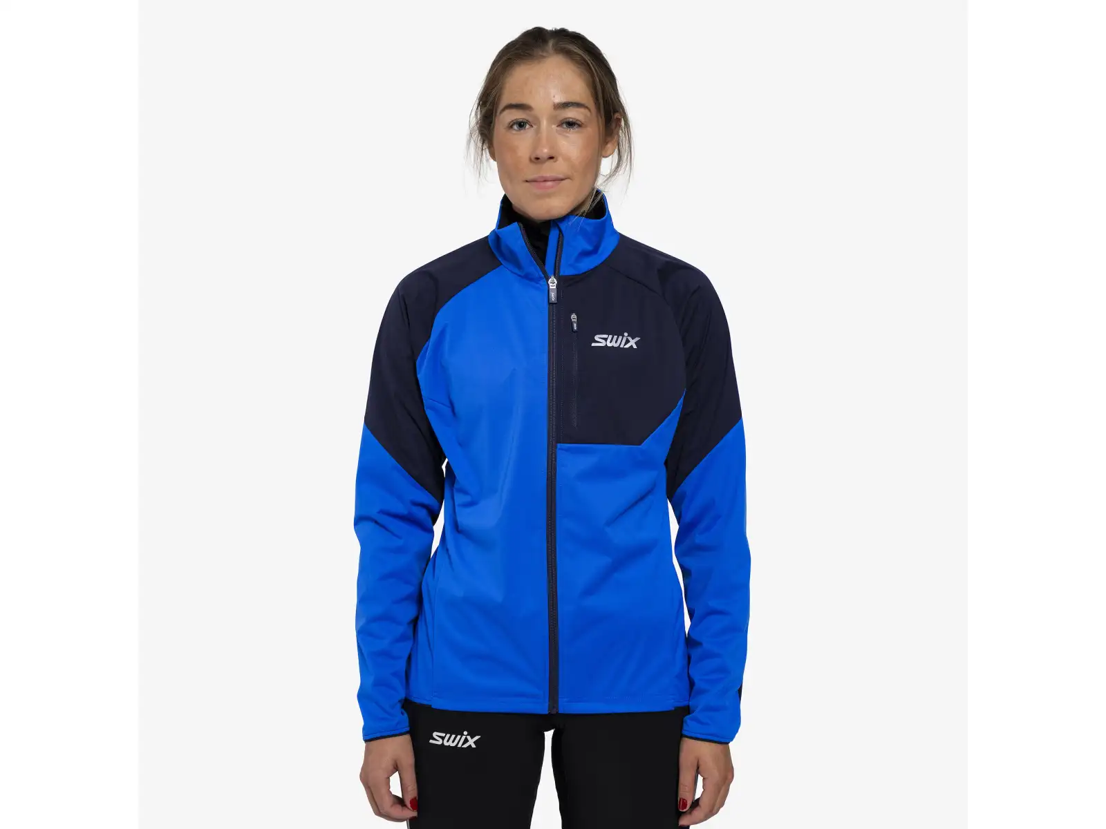 Swix Focus Wind Damenjacke Blau