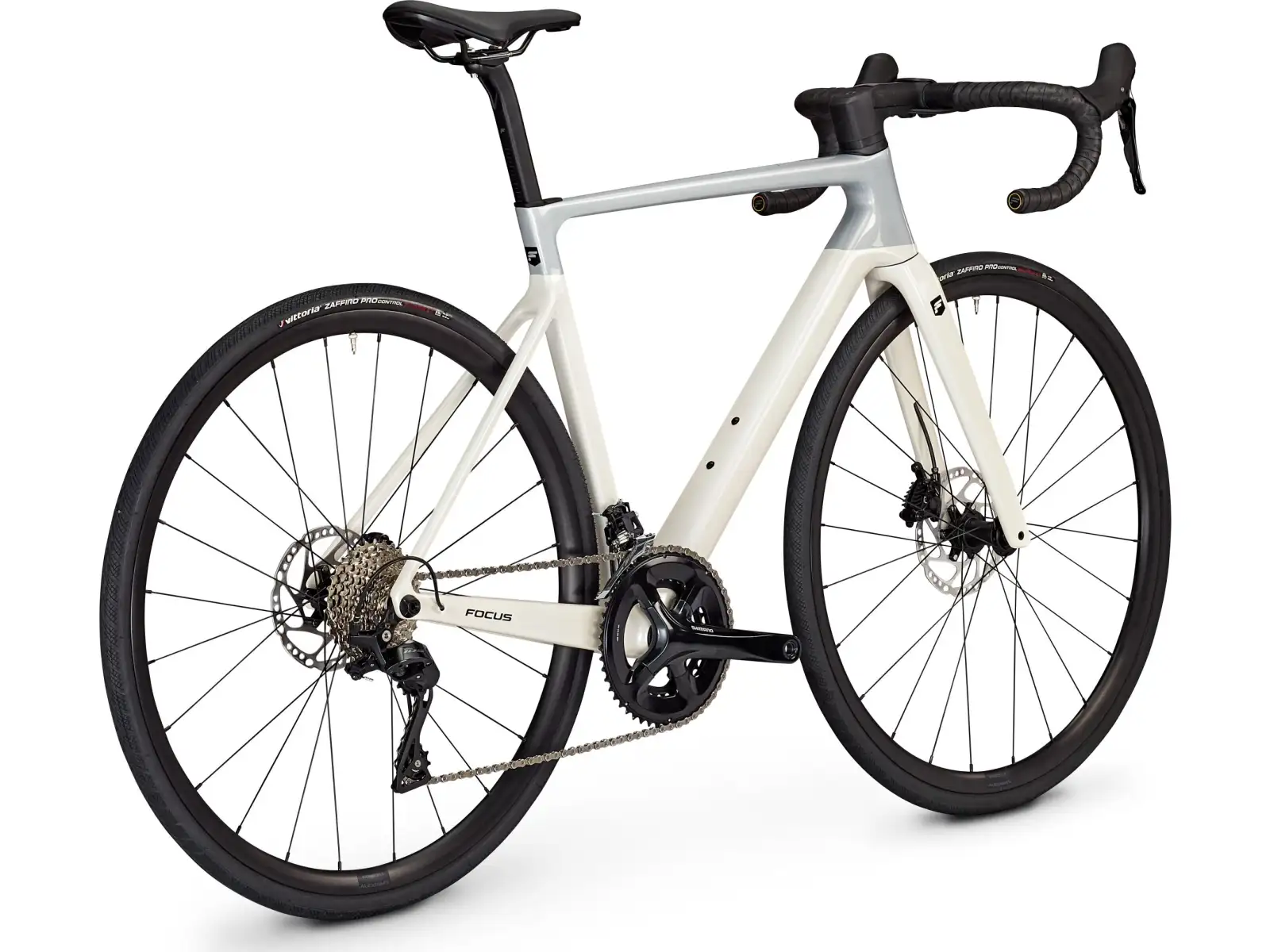 Focus Izalco MAX 8.7 DI Rennrad Silber glänzend/Weiß Metallic glänzend