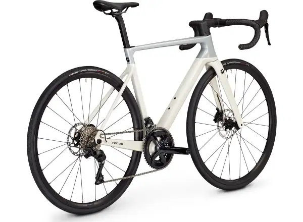 Focus Izalco MAX 8.7 DI Rennrad Silber glänzend/Weiß Metallic glänzend