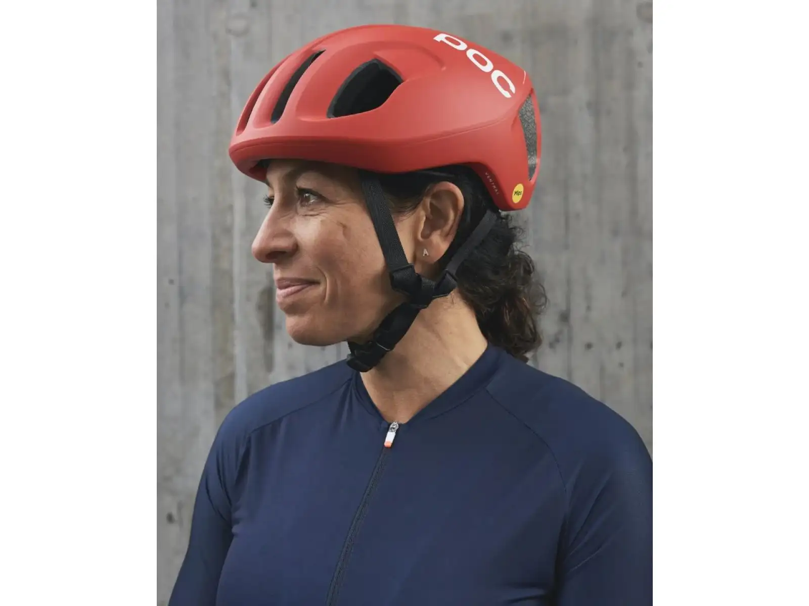 POC Ventral MIPS Helm Prismane Rot Matt