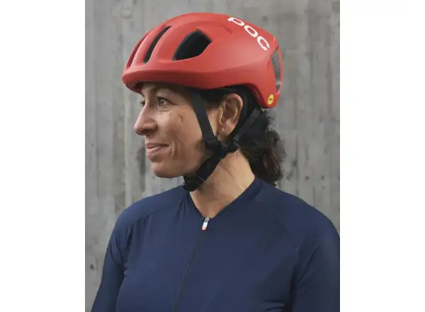 POC Ventral MIPS Helm Prismane Rot Matt