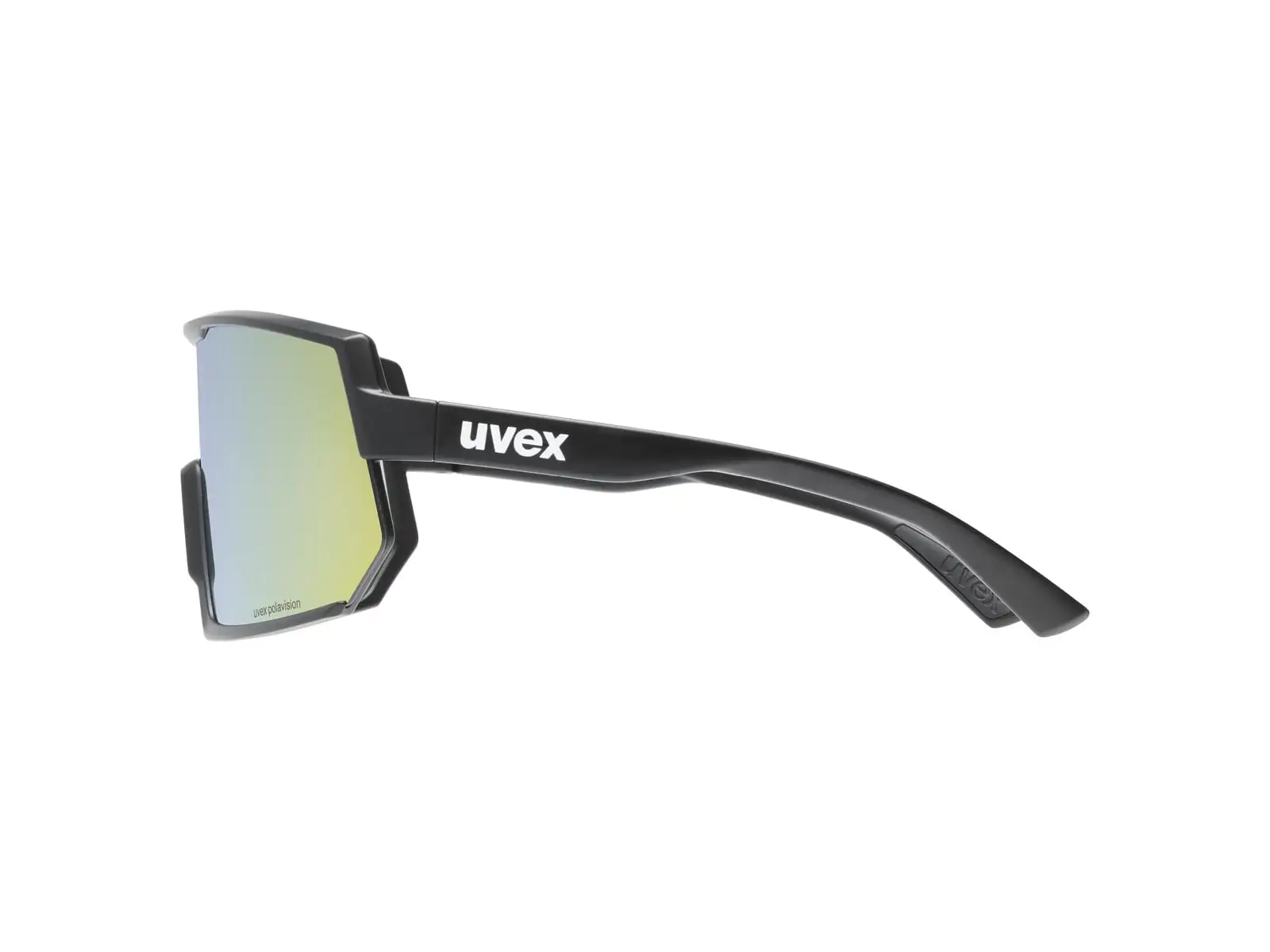 Uvex Sportstyle 235 Polavision Radbrille Black Mat/Mirror Red
