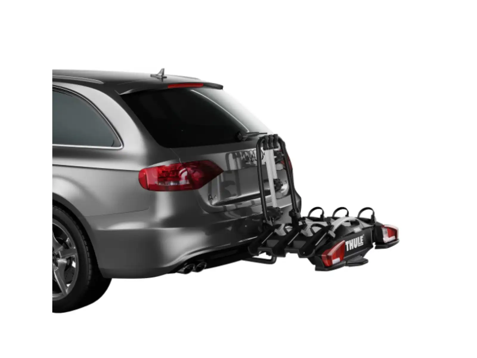 Thule VeloCompact Träger für 3 Fahrräder für Anhängerkupplung Fix4Bike
