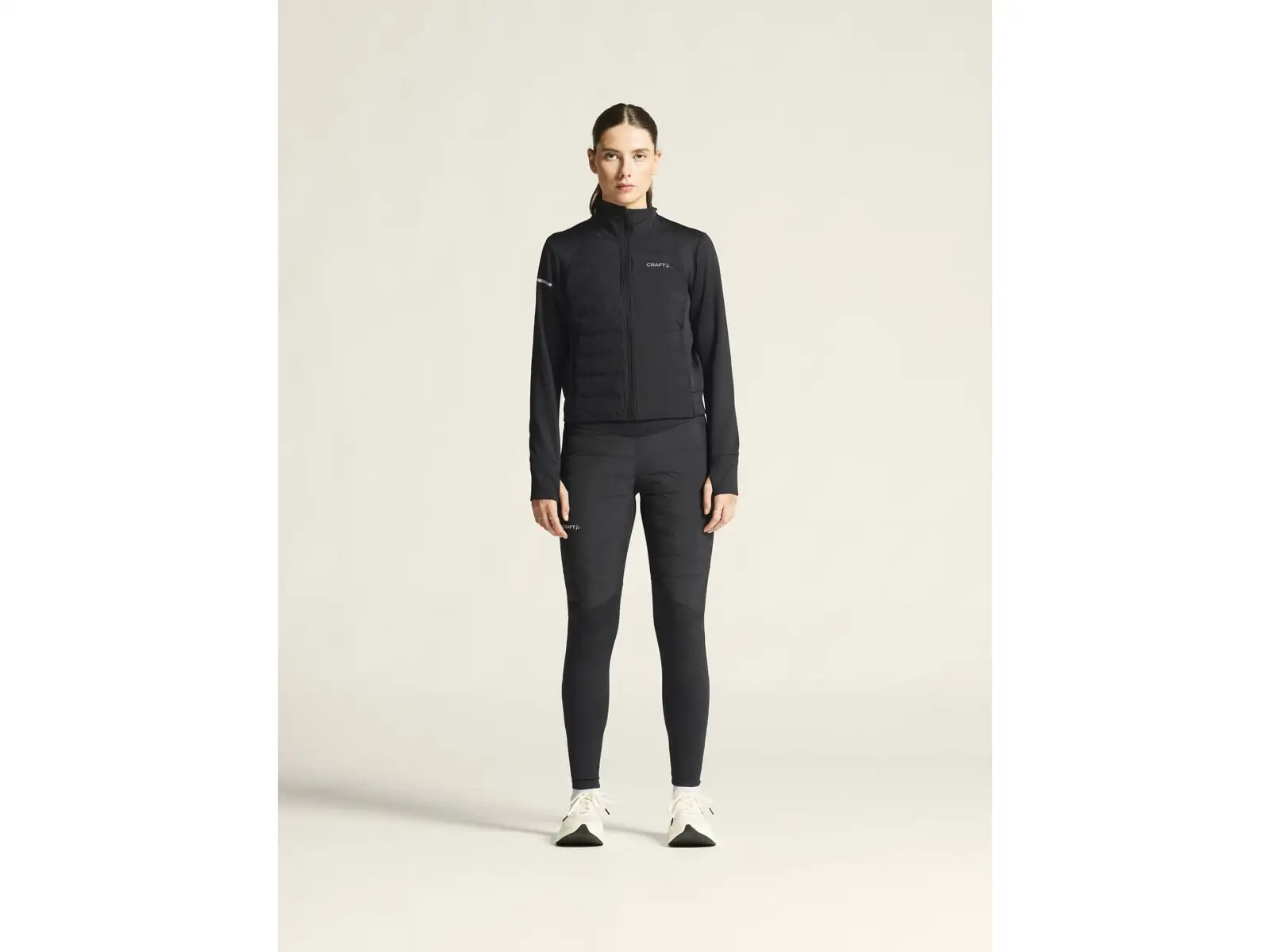 CRAFT SubZ 4 Damen Laufjacke schwarz