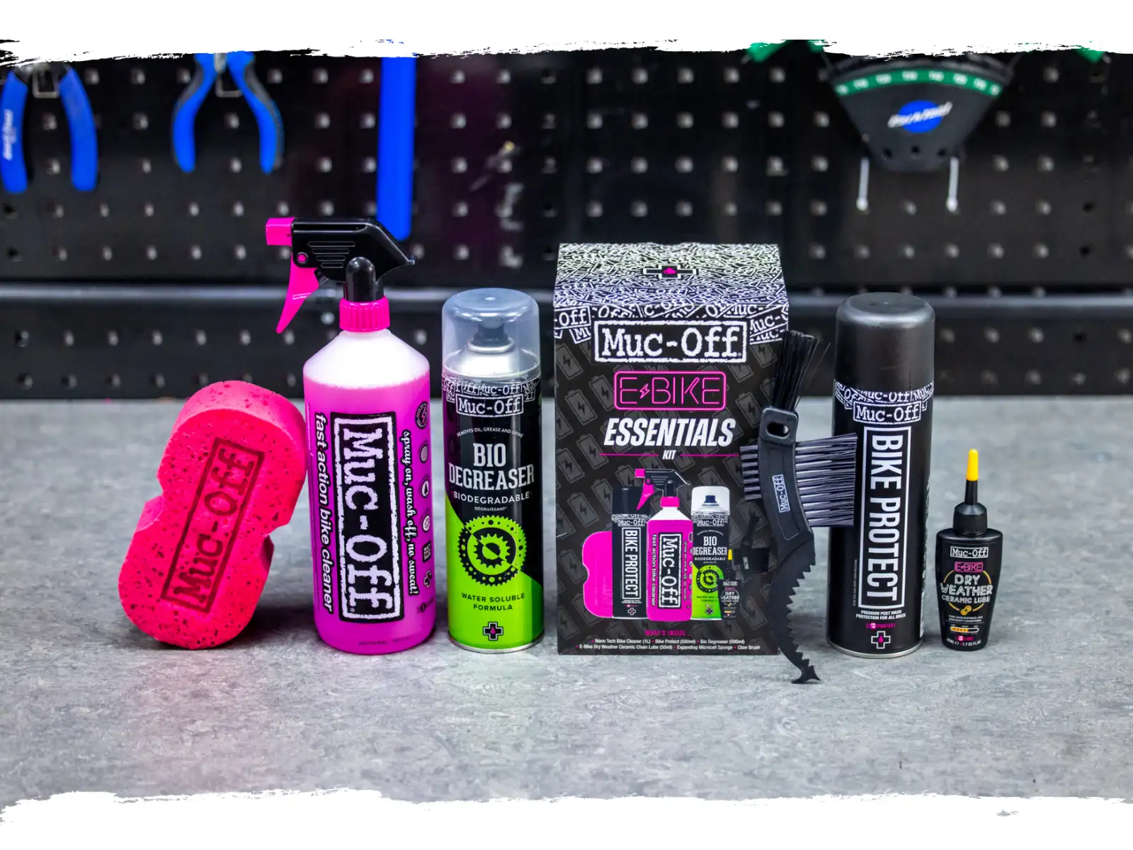 Muc-Off E-Bike Essentials Kit Reinigungsset für E-Bikes