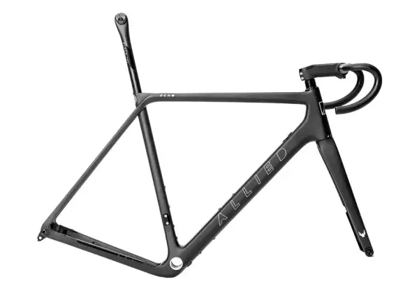 Allied Cycle Works Echo Gravel-Rahmenset Schwarz