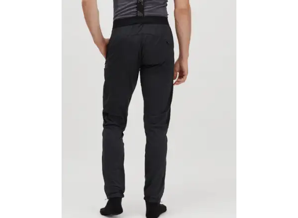 Silvini Alzaro Herrenhose mit Latz Schwarz/Wolke