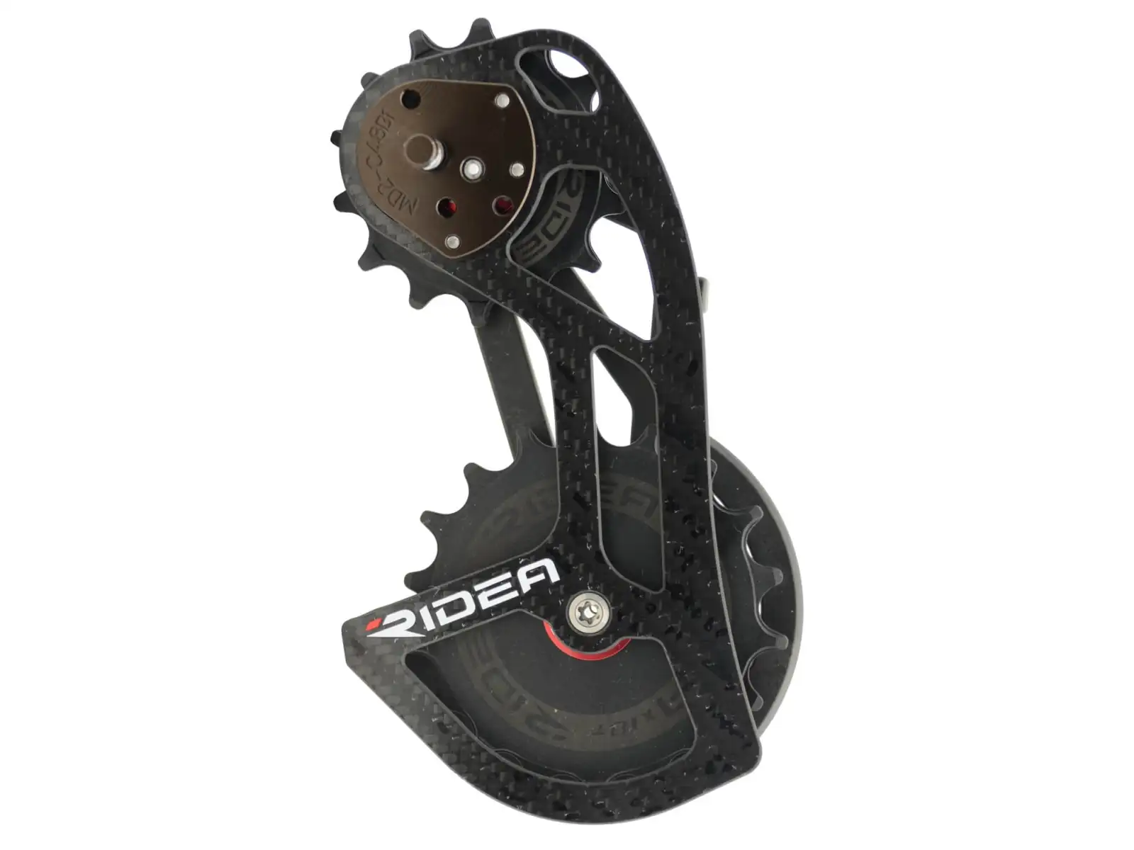 Ridea Oversize M2 Carbon Schaltwerkskäfig 14/18 Z Schwarz