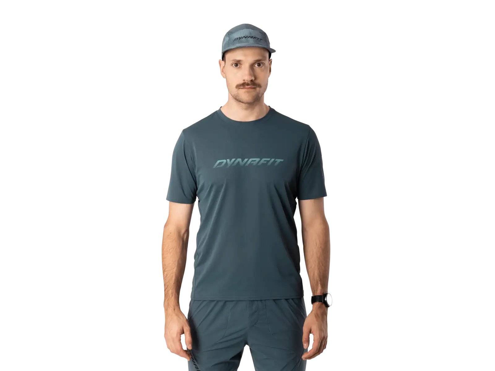 Dynafit Trail Reflective Herren Laufshirt kurzer Ärmel Cinder