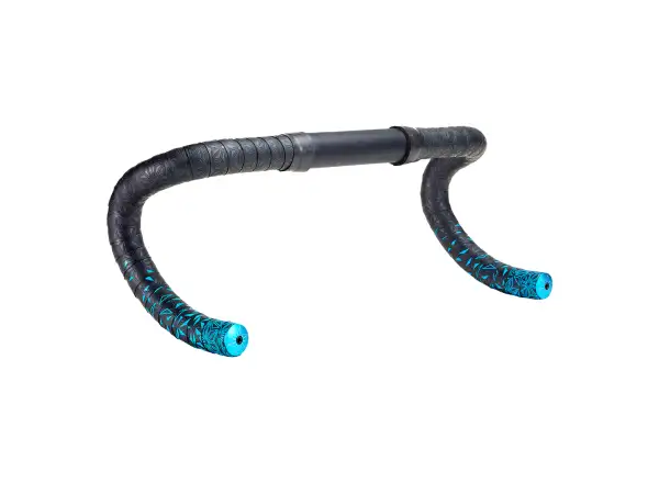Supacaz Super Sticky Kush Star Fade Lenkerband Neonblau Star Fade/Blau Plugs