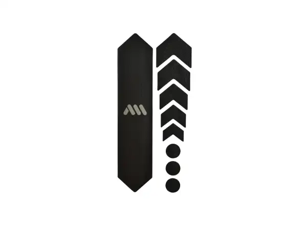 All Mountain Style Rahmen-Schutzaufkleber Basic Black/Silver