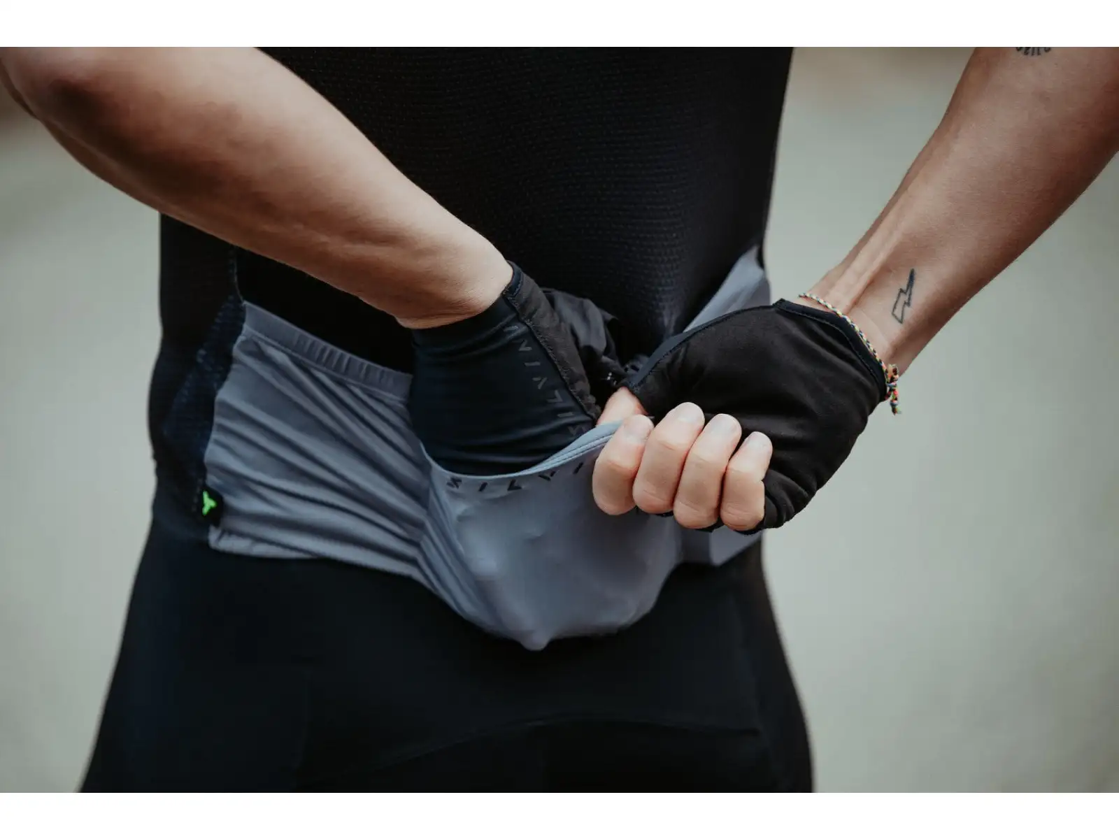 Silvini Stelvio Herrentrikot Green/Black