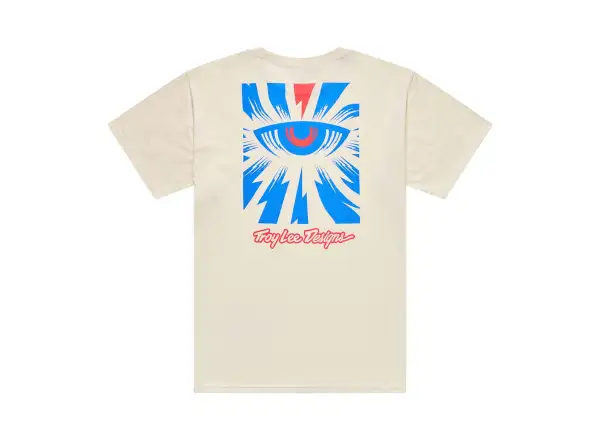 Troy Lee Designs Cyborg Herren T-Shirt Kurzarm Vintage White