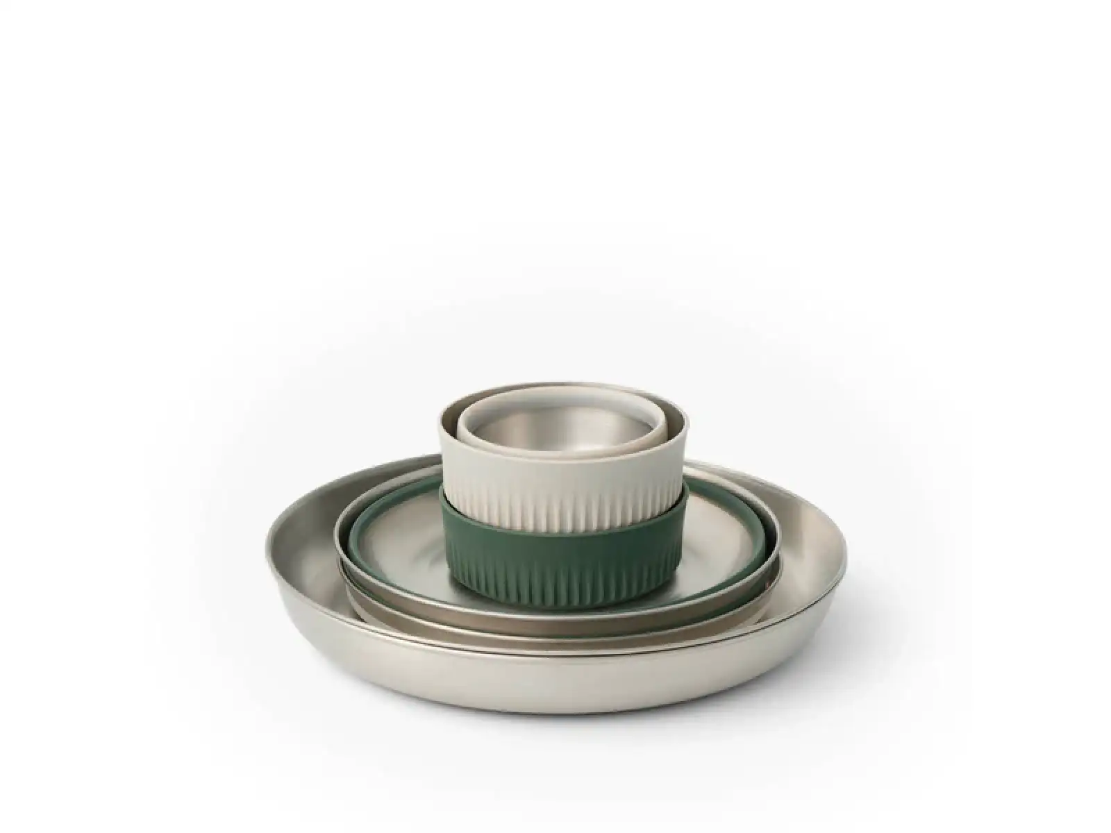 Sea to Summit Detour Stainless Steel Dinnerware Set 6 teilige Geschirrset