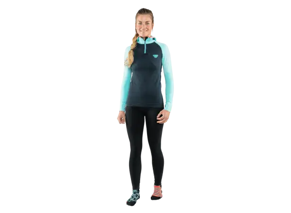Dynafit FT Dryarn Damen Hoodie Marineblau