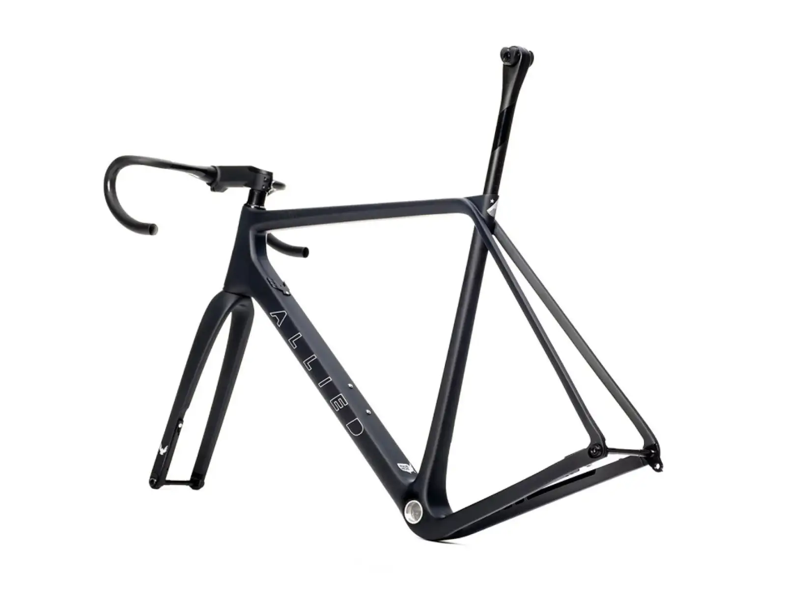 Allied Cycle Works Echo Gravel-Rahmenset Schwarz