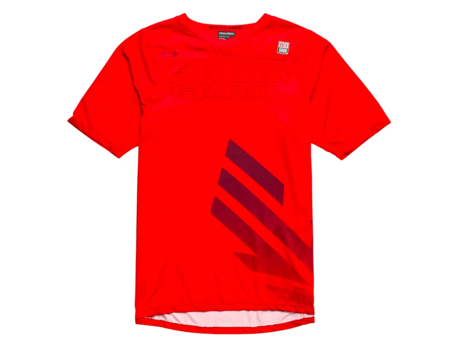 Troy Lee Design Skyline SS SRAM Eagle One Herren Trikot Kurzarm Fiery Red