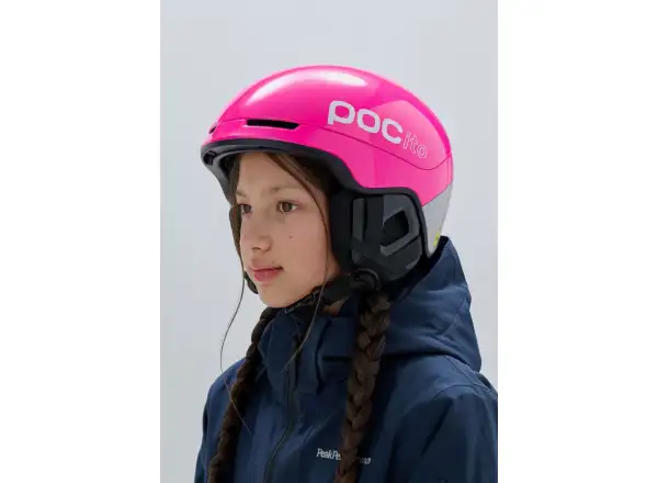 POC POCito Obex Kinder Skihelm Fluorescent Pink