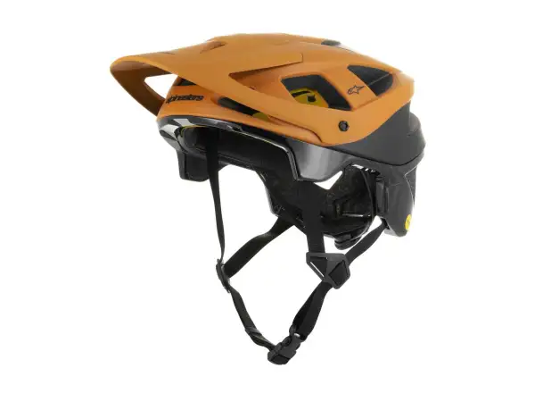 Alpinestars Vector Tech Zeal MIPS Helm Black/Dark Gold