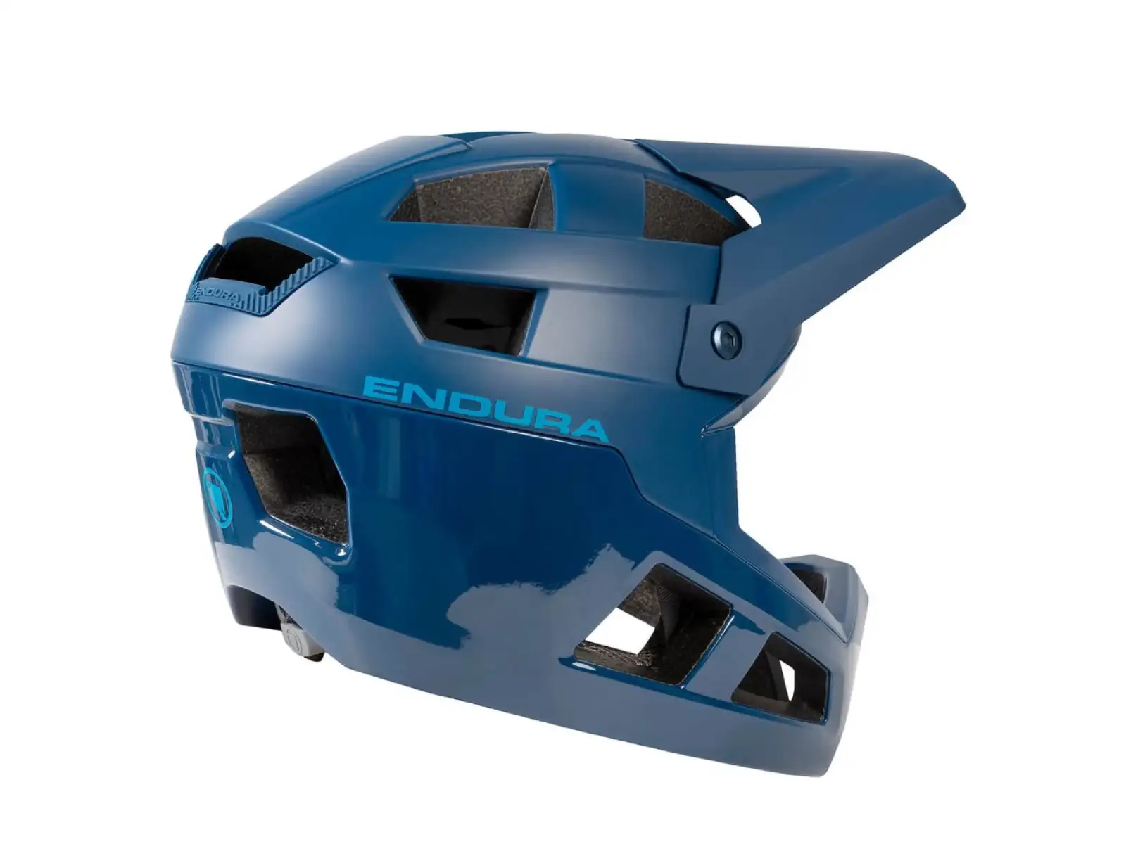 Endura SingleTrack Full Face Helm Blaubeere
