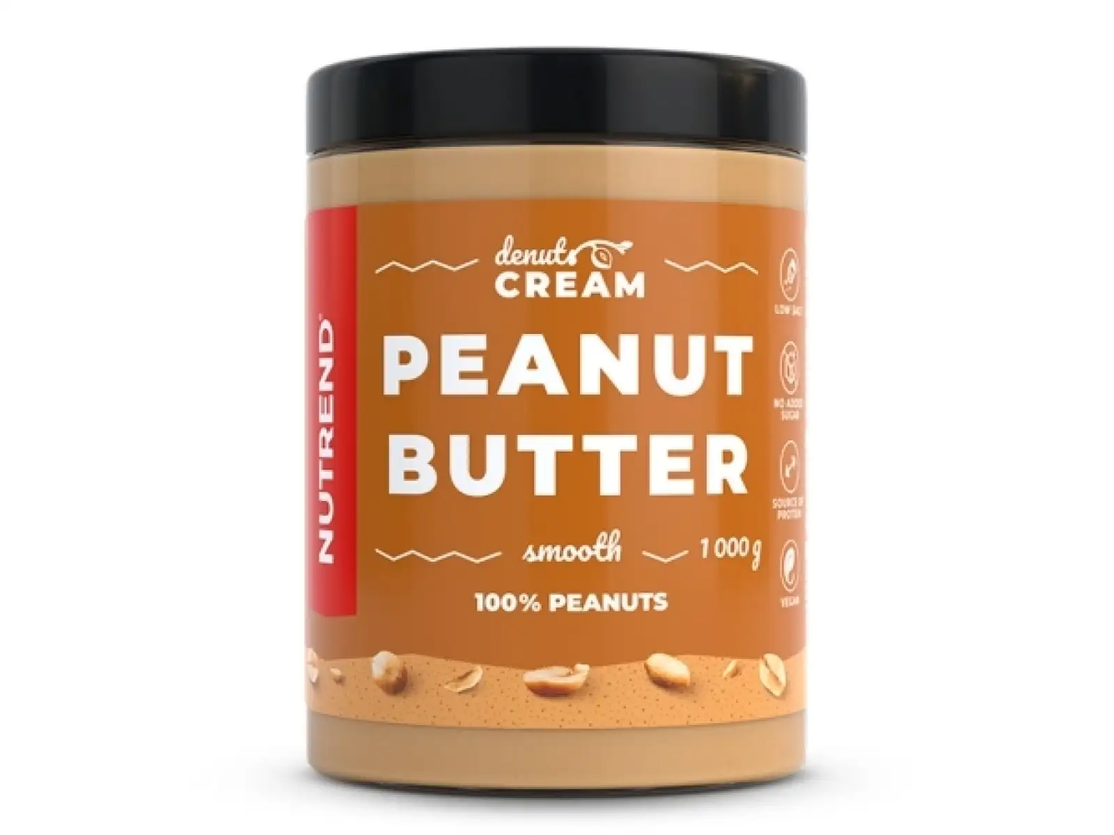 Nutrend Denuts-Creme Erdnussbutter 1000 g