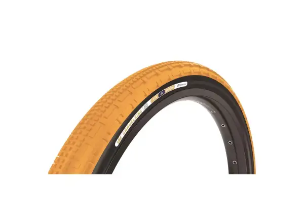 Panaracer Gravel-Reifen – GravelKing SK 700×45 mm Honey Butter Schwarz Kevlar