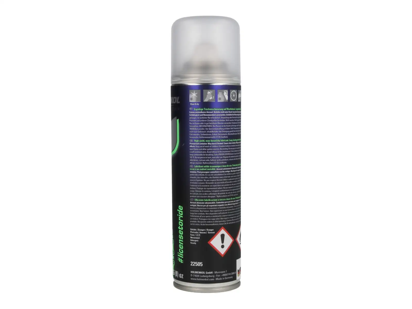 Holmenkol Chain Wax Kettenwachs im Spray 250 ml