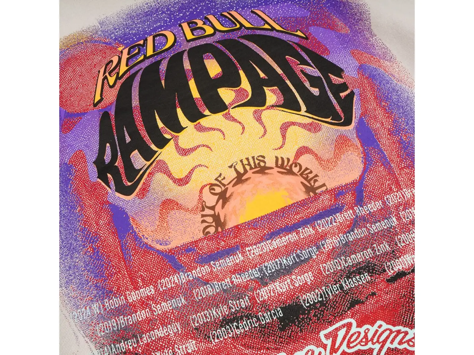 Troy Lee Designs x Red Bull Rampage Valley of Gods Herren Hoodie Bone