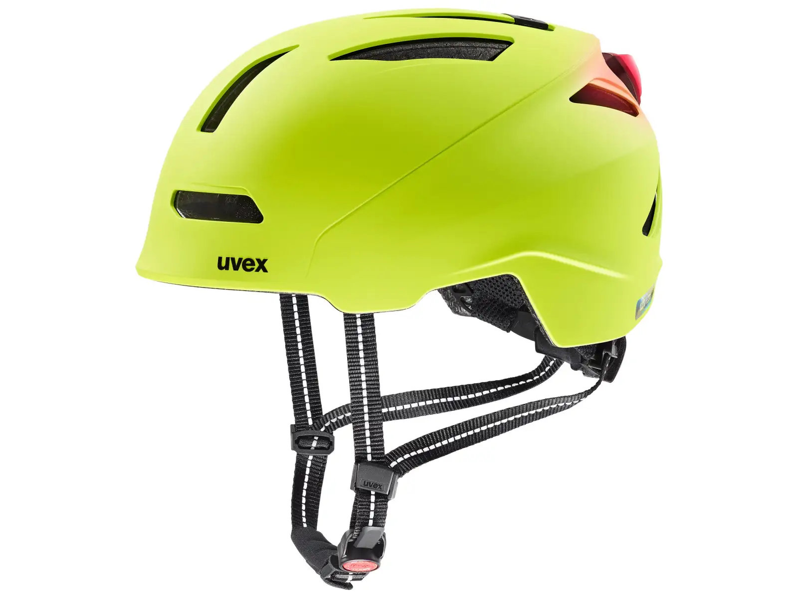 Uvex Urban planet LED Helm Lime matt