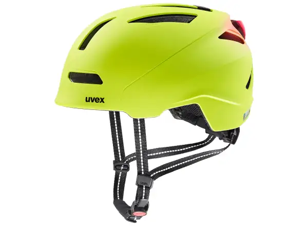 Uvex Urban planet LED Helm Lime matt