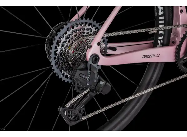 4Ever Grizzly AXS Gravelbike Coral/Black