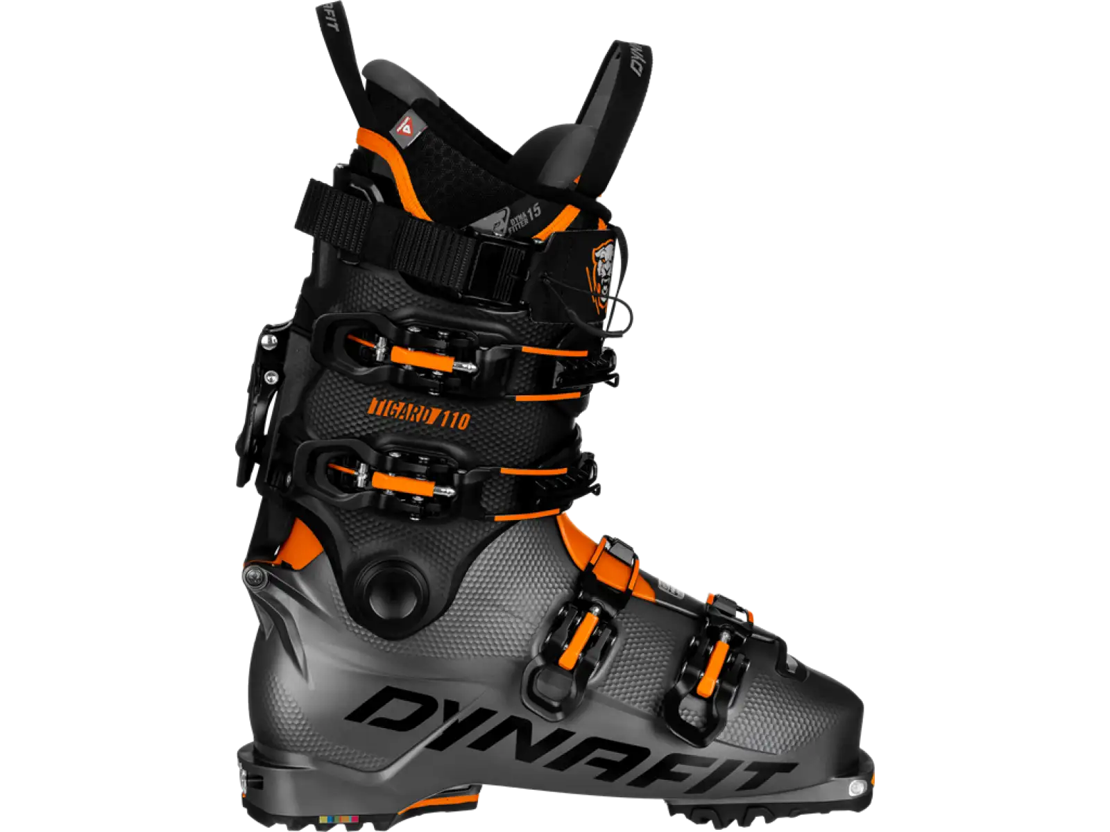 Dynafit Tigard 110 Unisex Skitourenschuhe Magnet/Fluo Orange