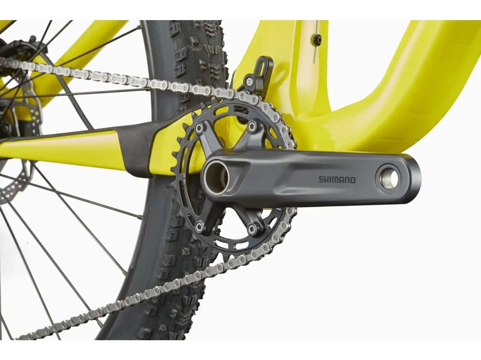 Cannondale Scalpel Carbon 4 Mountainbike Race Yellow.
