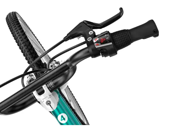 Woom GO 4 Metallic Turquoise 20 Kinderfahrrad