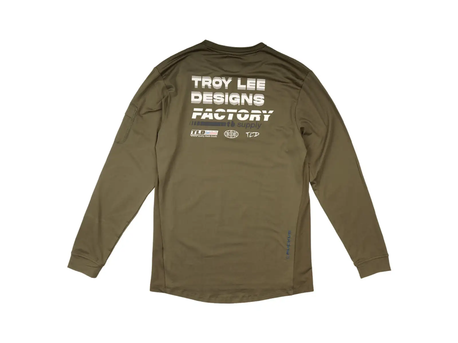 Troy Lee Designs Ruckus Ride Tee Kindertrikot Langarm Factory Caper