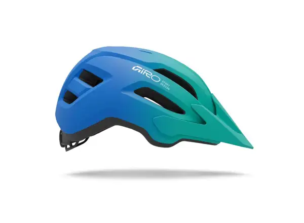 Giro Fixture II Youth Kinderhelm Mat Aqua Green/Blue Jewel Fade
