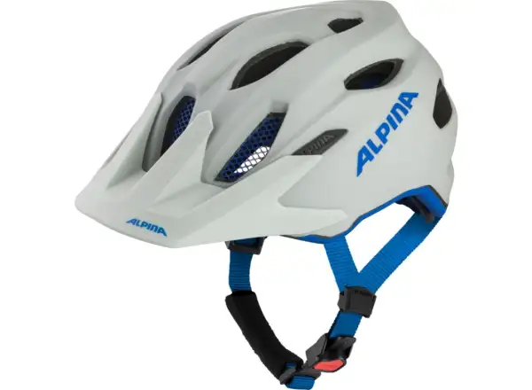 Alpina Carapax JR. Fahrradhelm  Smoke/Grey Blue Matt