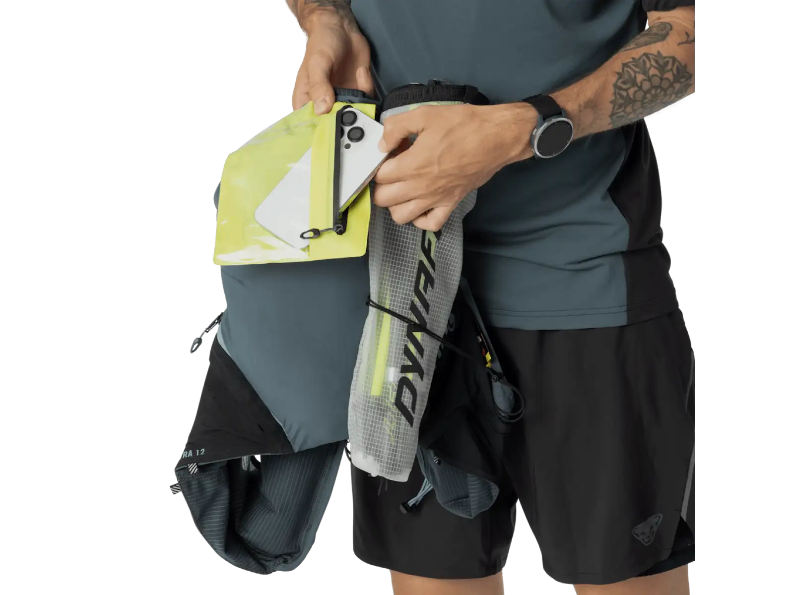Dynafit Ultra 12 l Laufweste Cloud Blue/Cinder