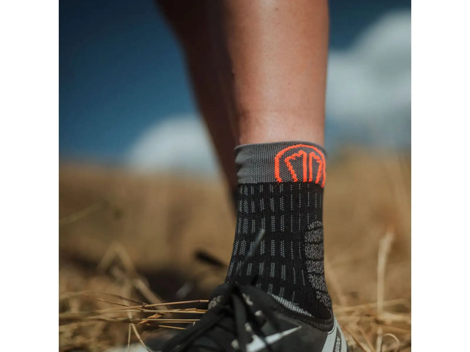 Sidas T-Free Trail Laufsocken Schwarz/Grau