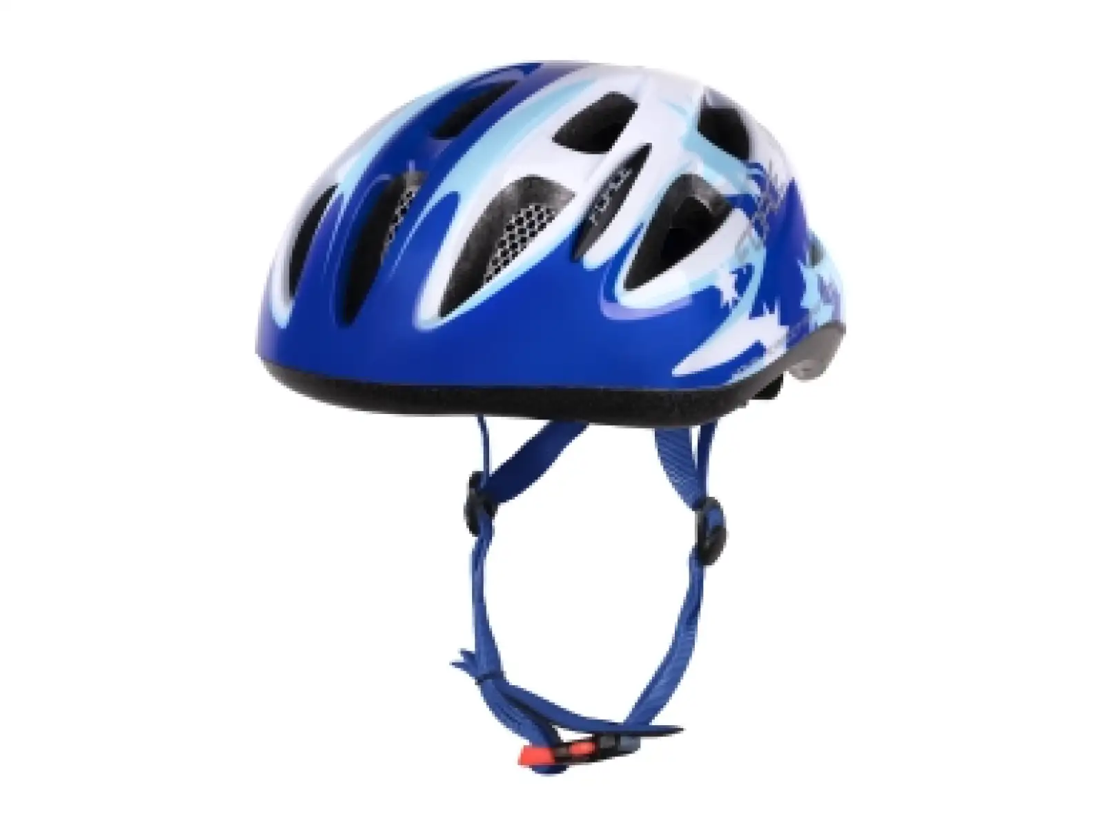 Force Lark Kinderhelm blau/weiß