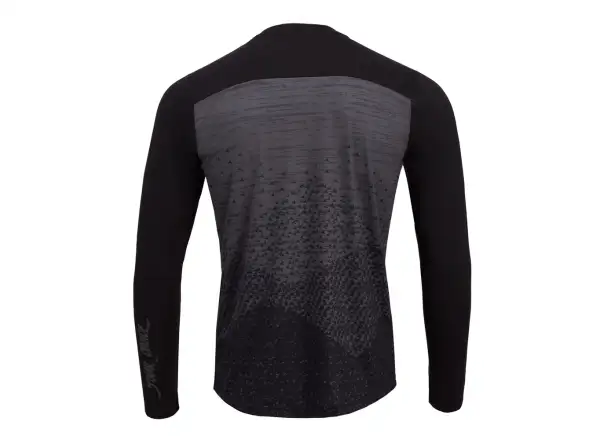 Silvini Ello Herrentrikot langarm Schwarz/Wolke