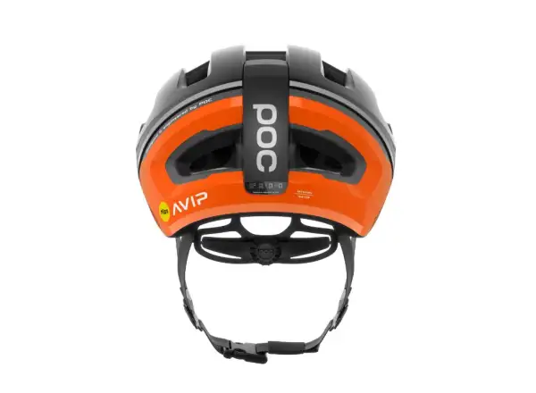 POC Omne Beacon MIPS Fahrradhelm Fluorescent Orange AVIP/Uranium Black Matt