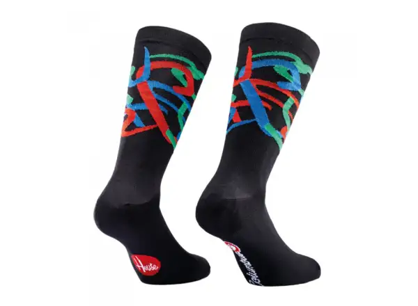 Cinelli COLUMBUS TUBOGRAPHY Socken hohe schwarz