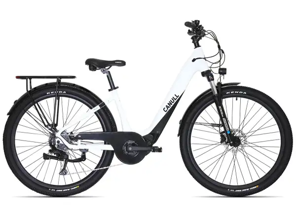 CANULL City 3 720 Wh Tiefeinsteiger E-Bike pearl white