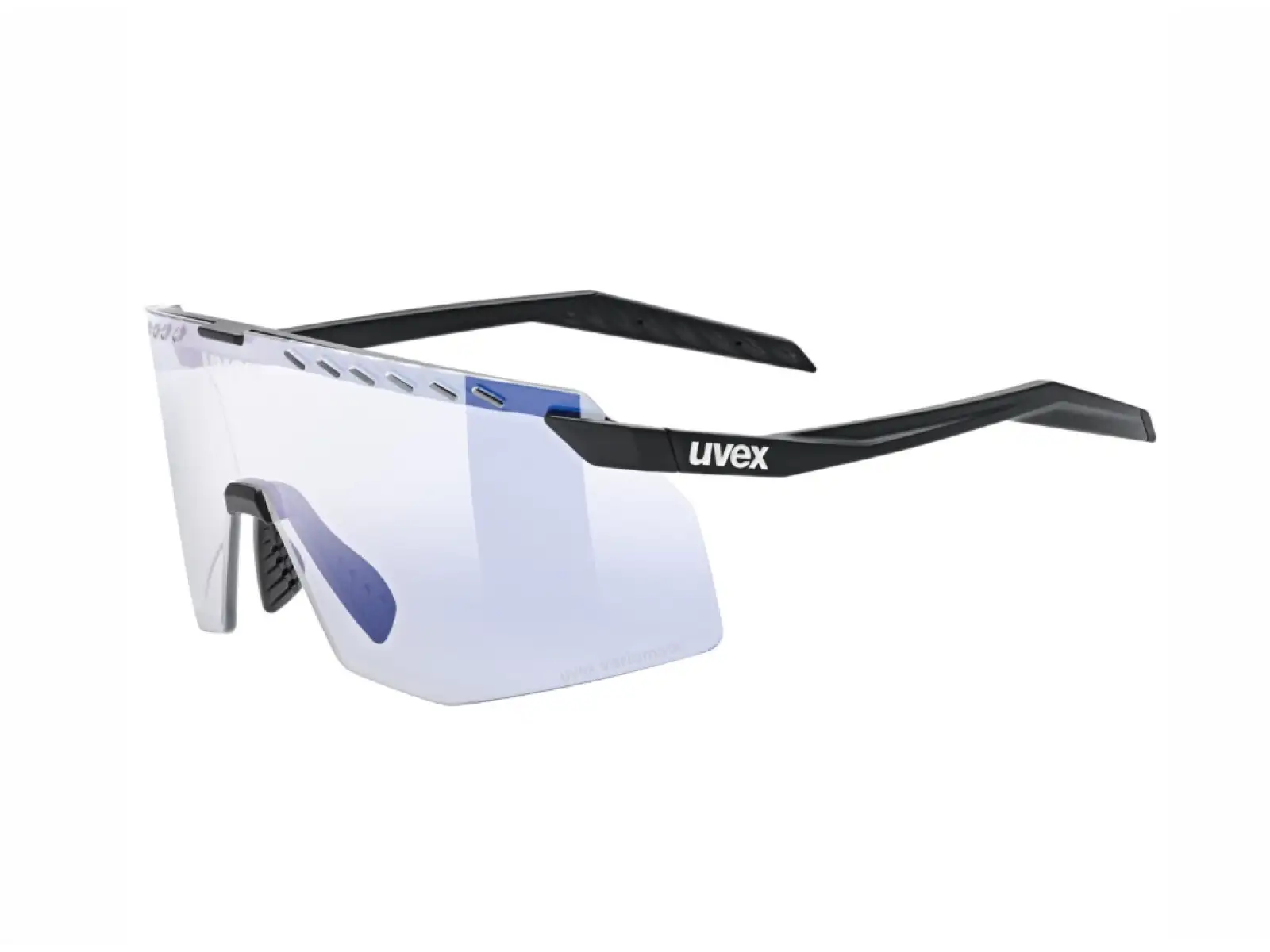 Uvex Pace Stage Variomatic Brille Black Matt/Mirror Blue