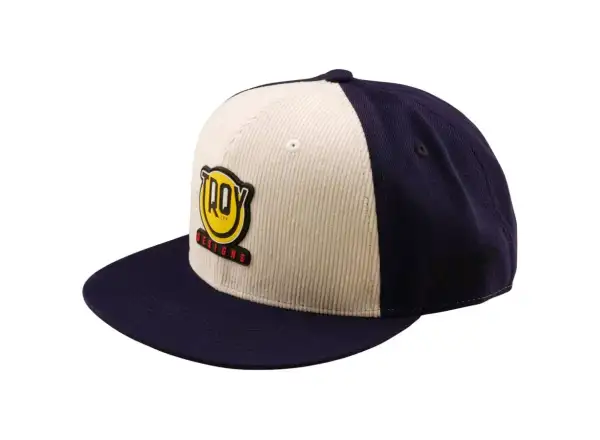 Troy Lee Designs Flat Bill Happy Dayz Kappe Indigo/Pumice