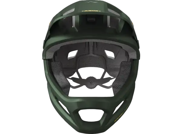 Abus YouDrop FF Kinderhelm Moosgrün.